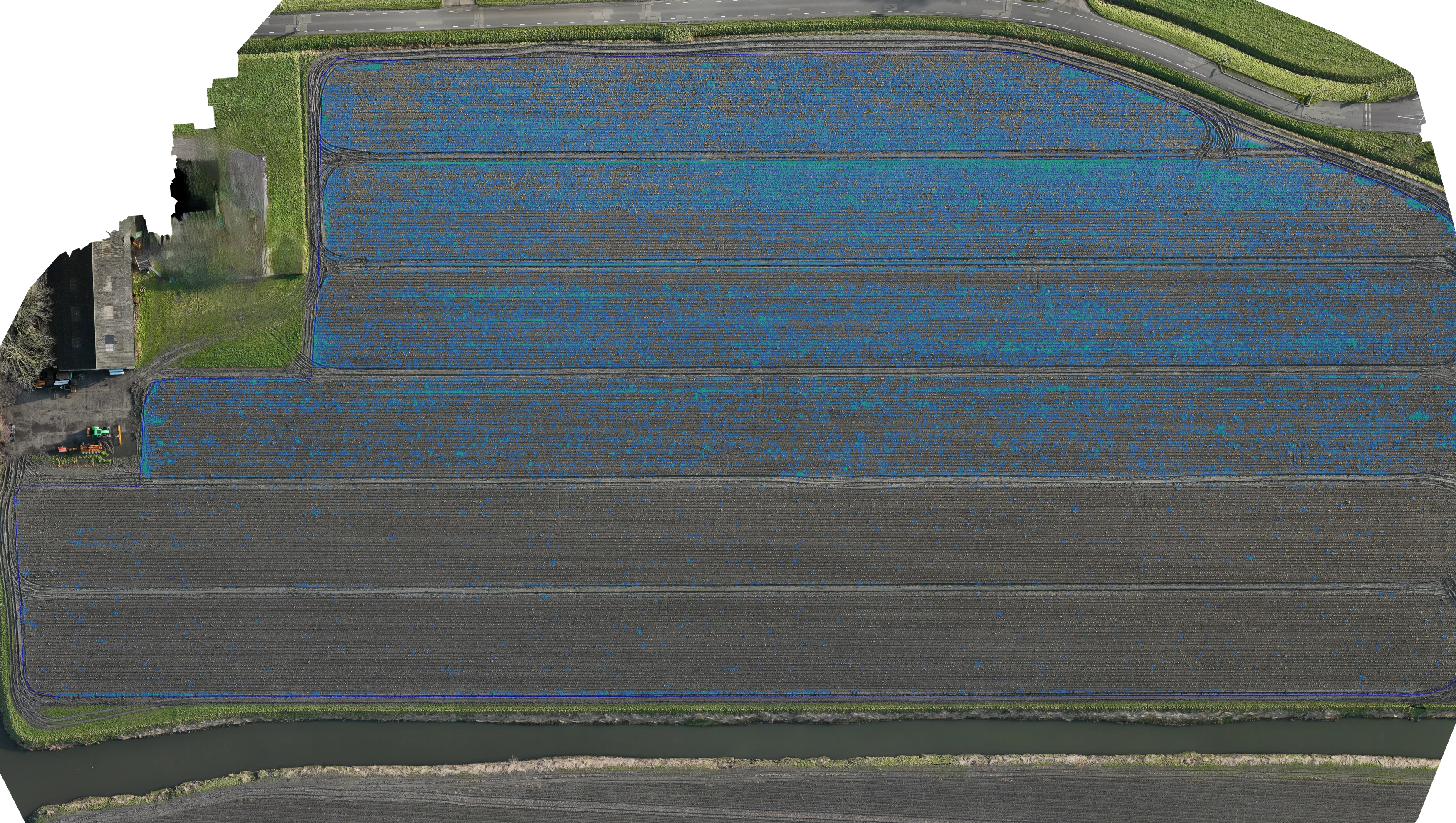 Variable Rate Weed Control Map